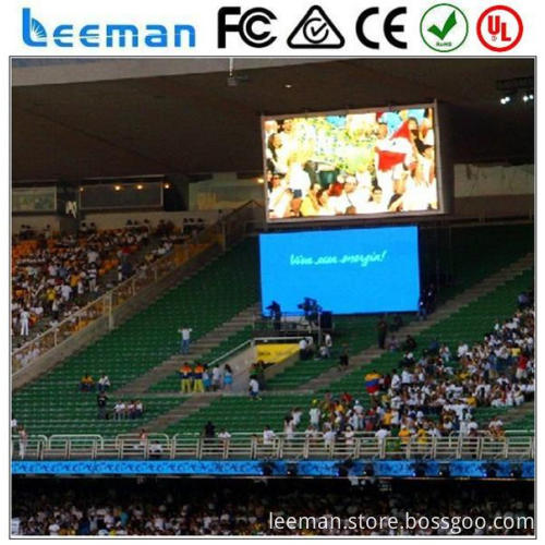 wholesale china factory stadium led scoreboard Leeman ph6 super-thin flexible led screen display